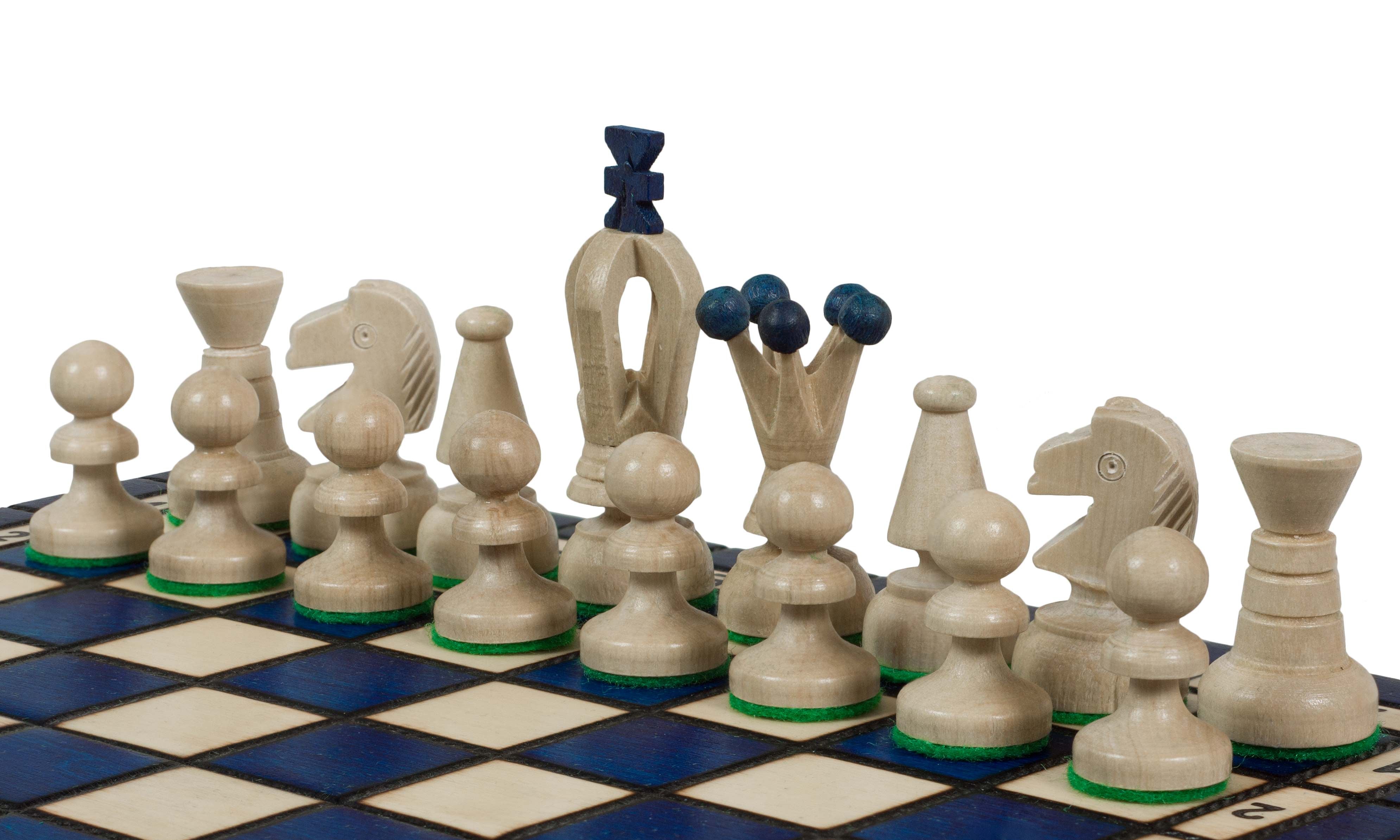 Scacchi Reali Piccoli (30x30cm) - Blu - d8a1414e57276cb5493ed47783081492