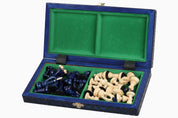 Scacchi Elegant - Piccolo (colore Blu)