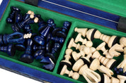 Scacchi Elegant - Piccolo (colore Blu)