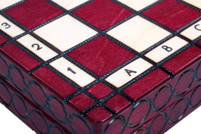 Scacchi Elegant - Piccolo (colore Ciliegia) - 73cf8f388136f0e715bdde76fad4543f