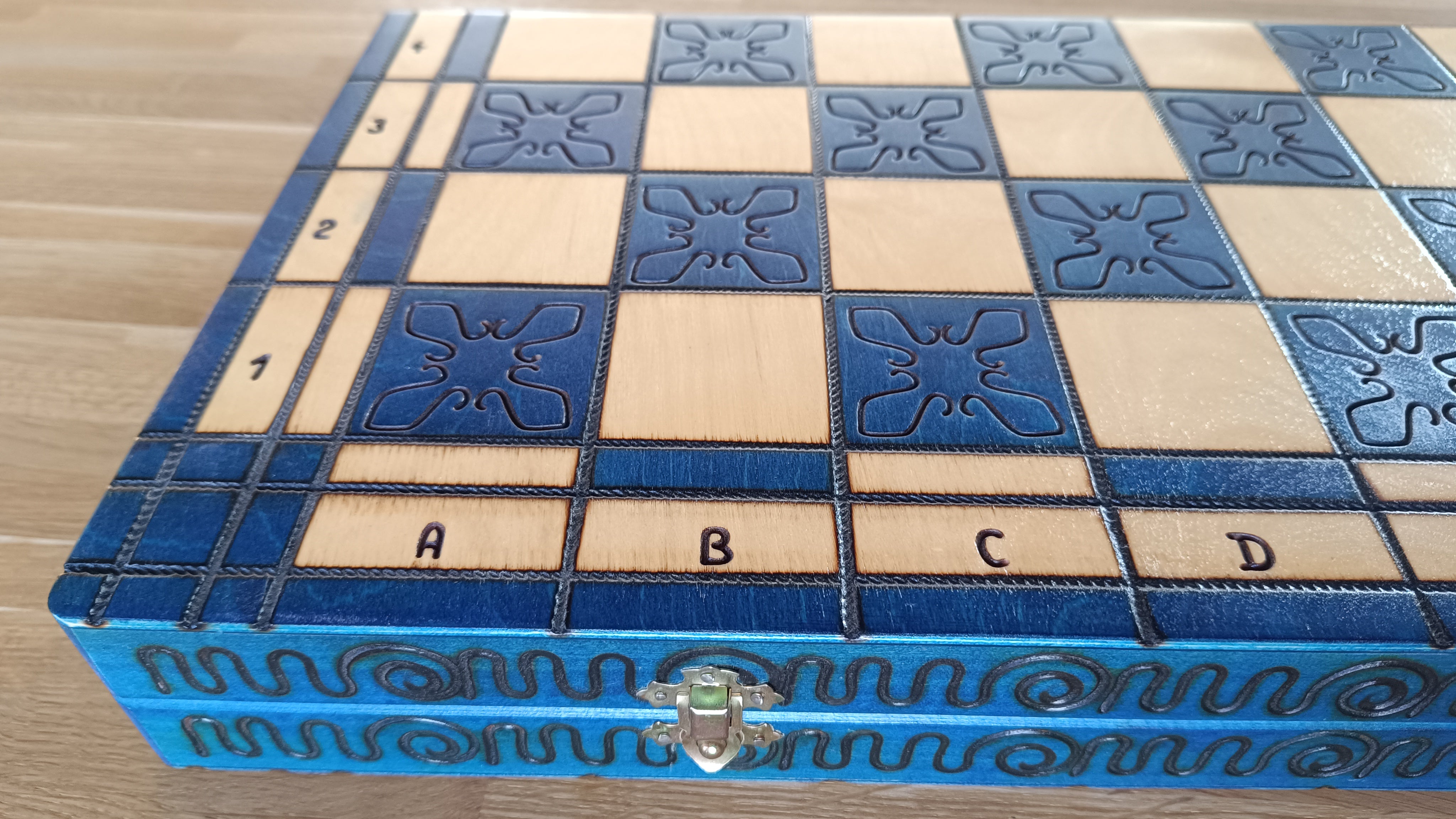 GRANDI SCACCHI INDIANI, colore blu - a9ca8e421c5abbf501bab95dad5f956f