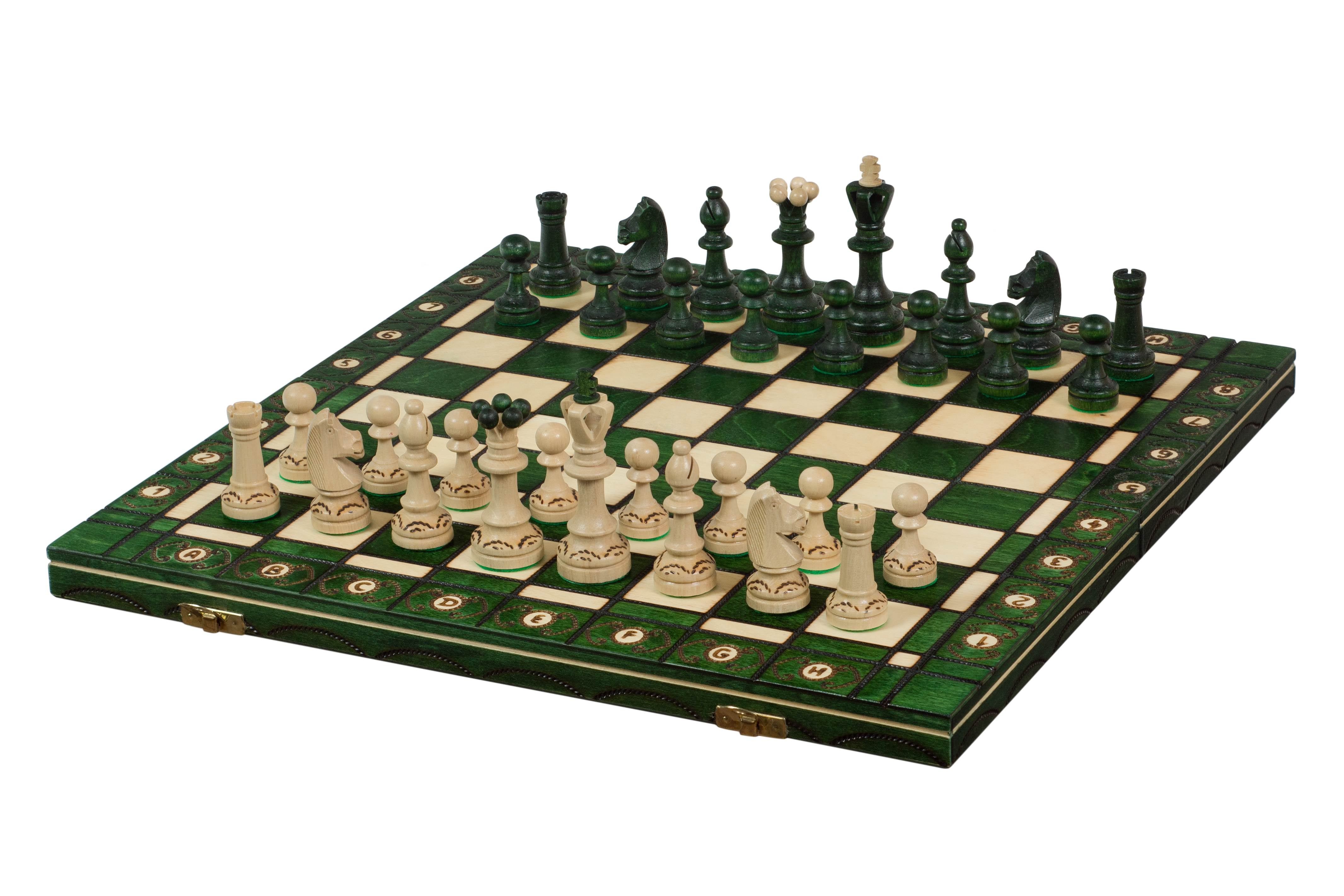 Set di Scacchi SENATORE Verde (nuova linea) - 19c35552ea1827ca4bbef3ca1867b00b