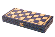 Scacchi "PICCOLA PERLA" blu
