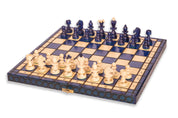 Scacchi "PICCOLA PERLA" blu