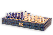 Scacchi "PICCOLA PERLA" blu