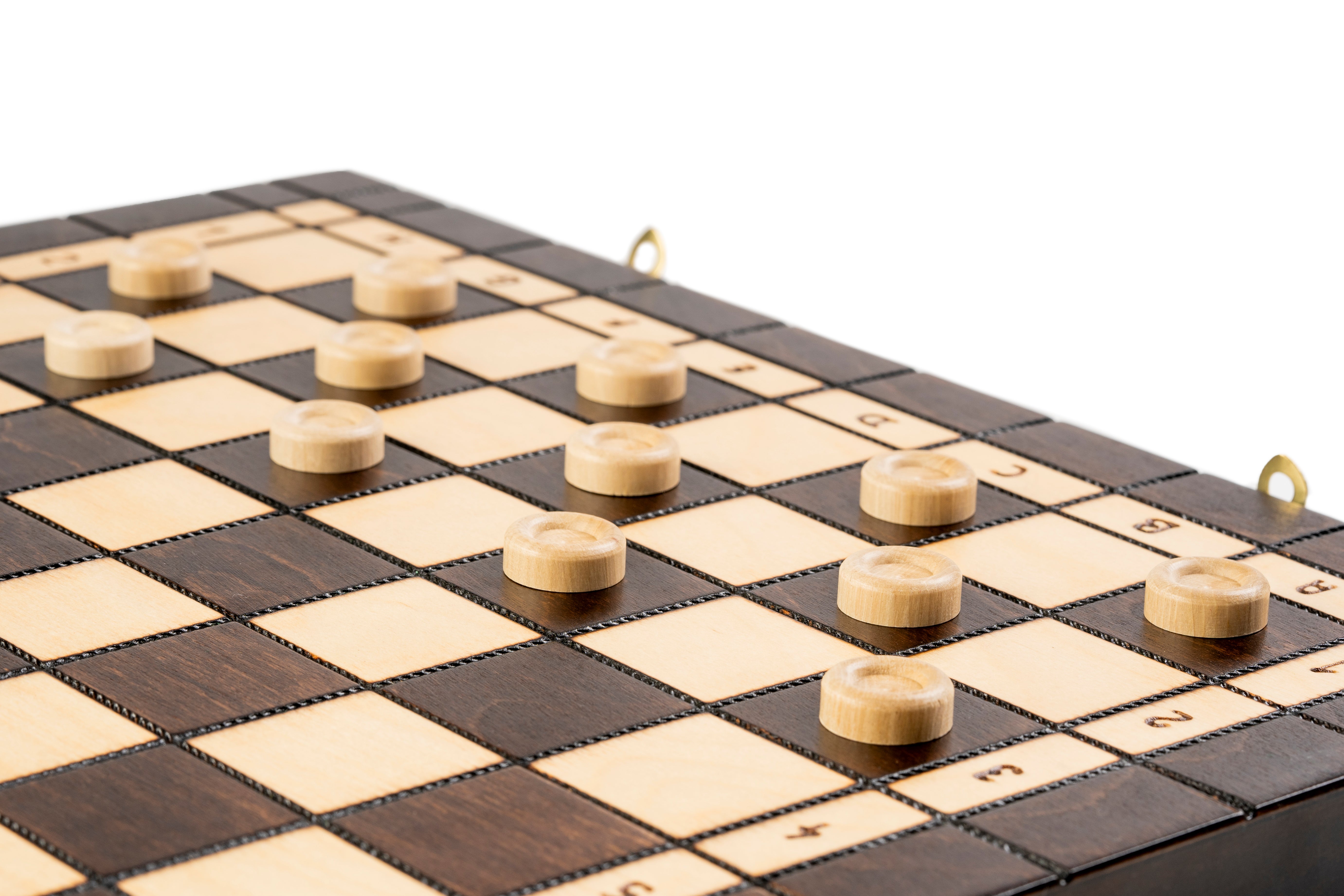 Set in Legno 3 in 1 (40x40cm) Scacchi + Dama + Backgammon - Set in Legno 3 in 1 (40x40cm) Scacchi + Dama + Backgammon
