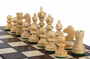 Scacchi + Dama Piccola, 2 Giochi in 1 (Ciliegia)