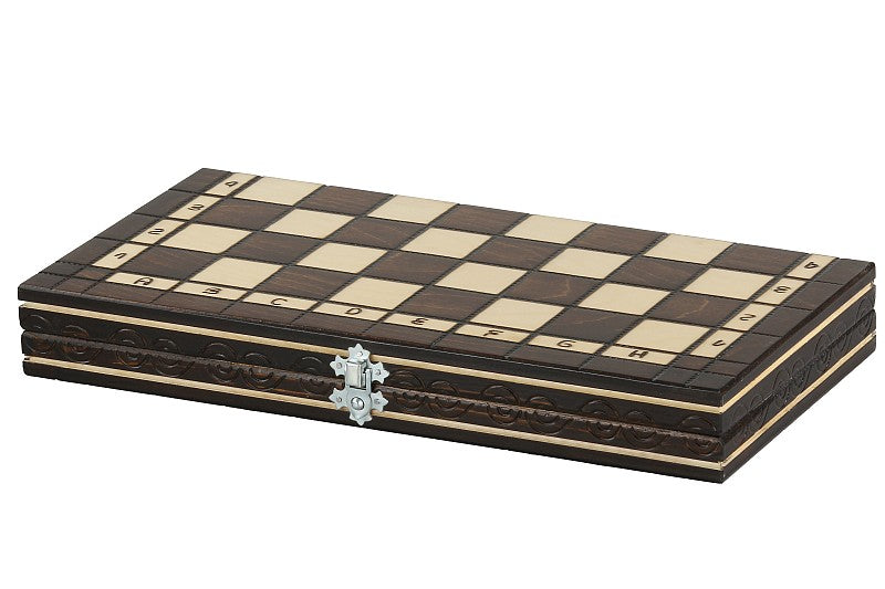 Scacchi + Dama Piccola, 2 Giochi in 1 (Ciliegia) - af63e6dc1394303cecbc973fae48d4a3