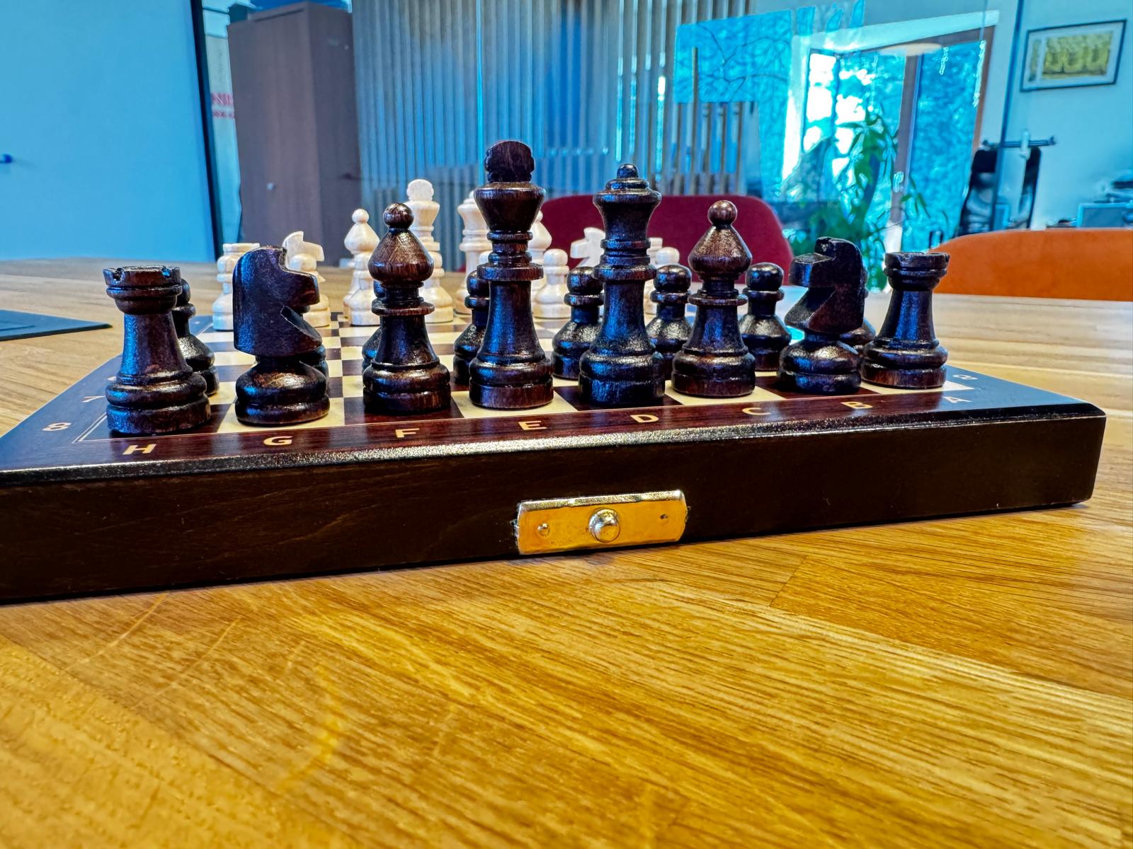 Scacchi scuola in legno mini 20 cm x 20 cm - a1469a359f60f7a69f03e5f6b62c2f6d