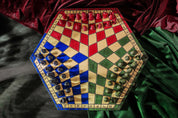 Scacchi a tre giocatori - Grande (tricolore)