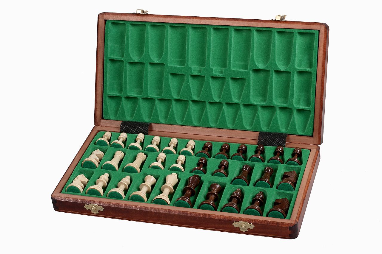 Set di scacchi Philidor n.3 intarsiato (35x35 cm) - e848afca814ff22052a7ae5194ffa279