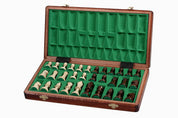 Set di scacchi Philidor n.3 intarsiato (35x35 cm)