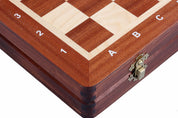 Set di scacchi Philidor n.3 intarsiato (35x35 cm)