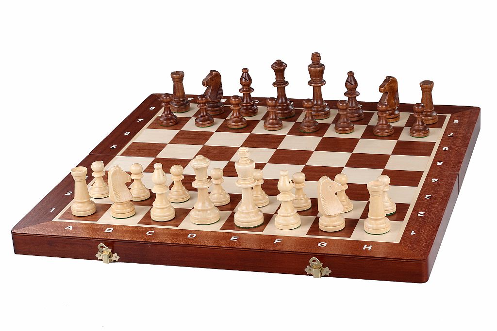 Scacchi da torneo n. 5 Alba, intarsiato - 70ba8717dc0e5ba916ec524bc4cb3b90