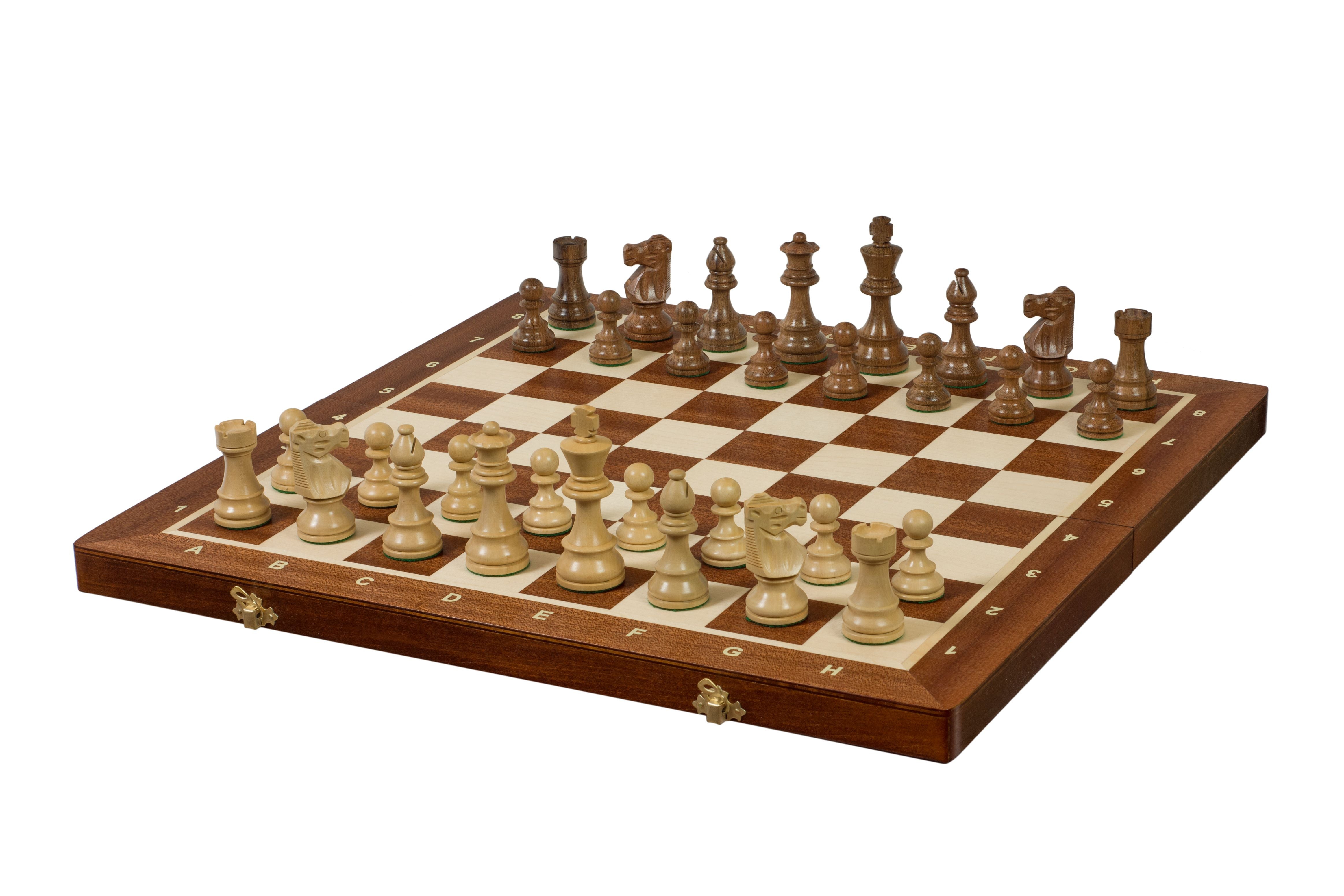 Scacchi in legno French da 3,75 pollici (campo da 58 mm) - b8d5c2aafc1bbb21bea5e4b05738e804