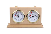Orologio in legno BHB con supporto - piccolo