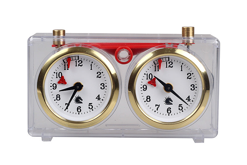 Orologio analogico a scacchi CLASSIC CLEAR - Orologio analogico a scacchi CLASSIC CLEAR