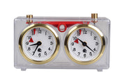 Orologio analogico a scacchi CLASSIC CLEAR