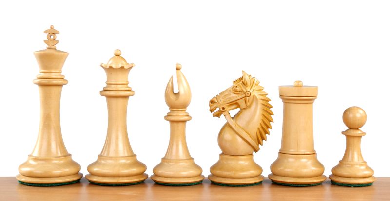 Made in America Figure di scacchi in ebano da 4 pollici - 6d36716e0d2d98cd2e63a8075655ab53