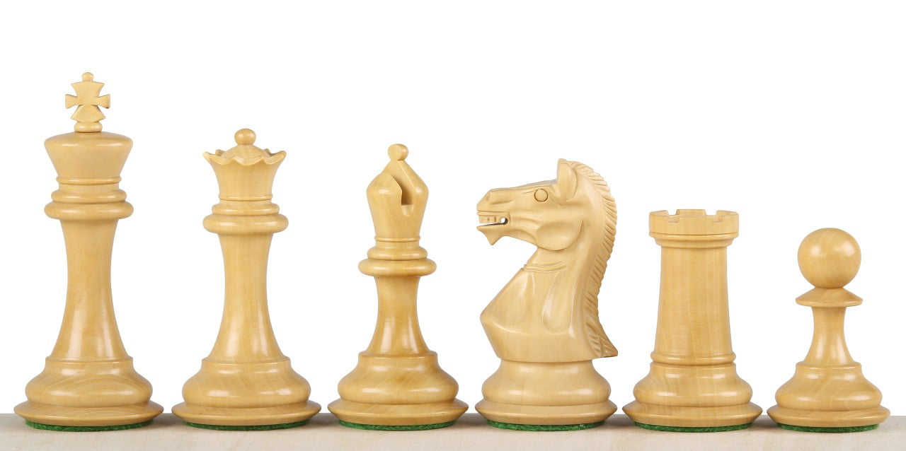 Figure di scacchi Potish Head Ebony da 3,75 pollici - c46e29c523d47a8984bd8c2f822db68b