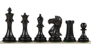 Figure di scacchi Potish Head Ebony da 3,75 pollici
