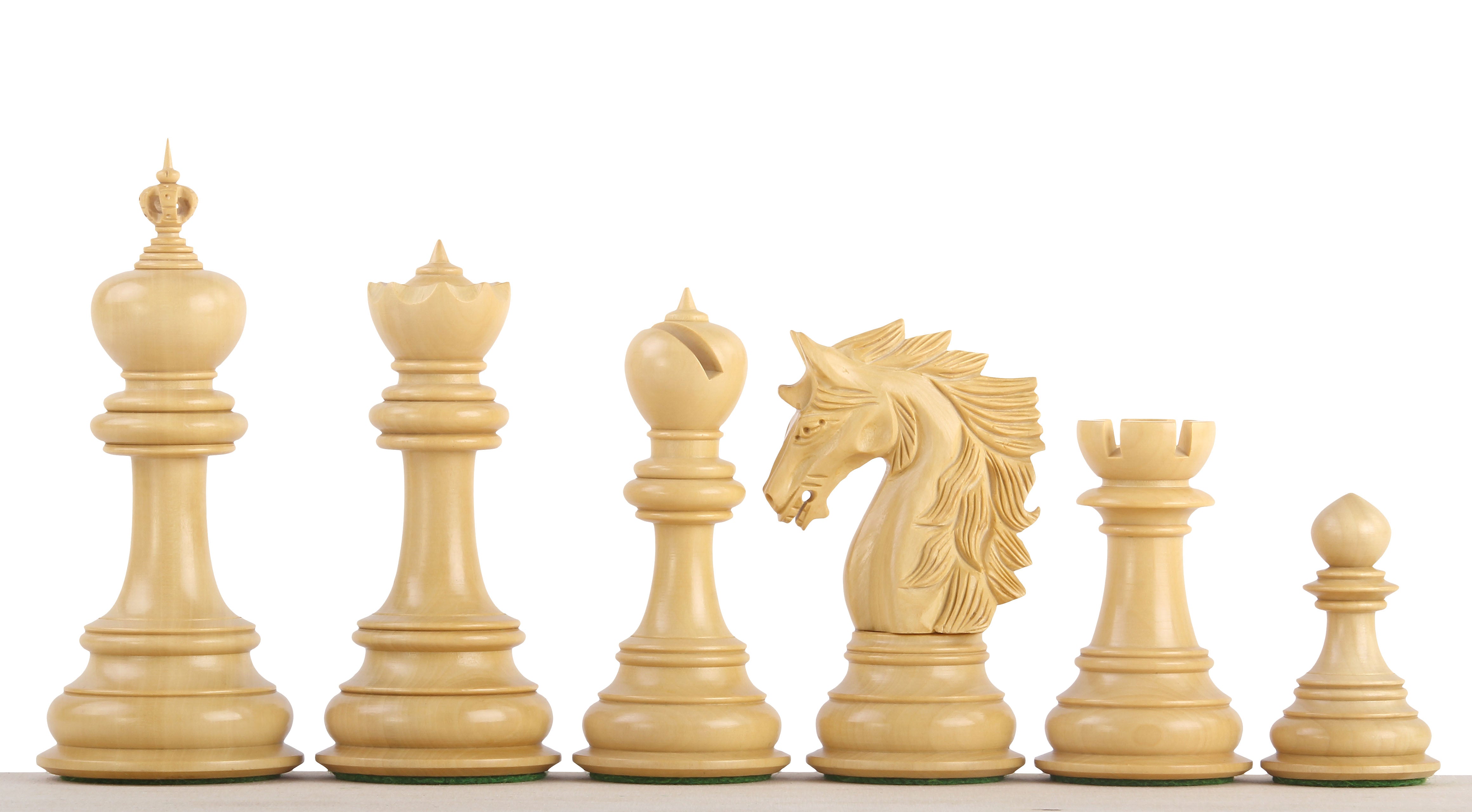 Dubliner Montgoy Figure di scacchi in ebano da 5 pollici - 090bac737673692a19e0f14026523b03