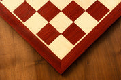 Figure di scacchi Queen's Gambit 1957 Legno di bosso ebano 4 pollici