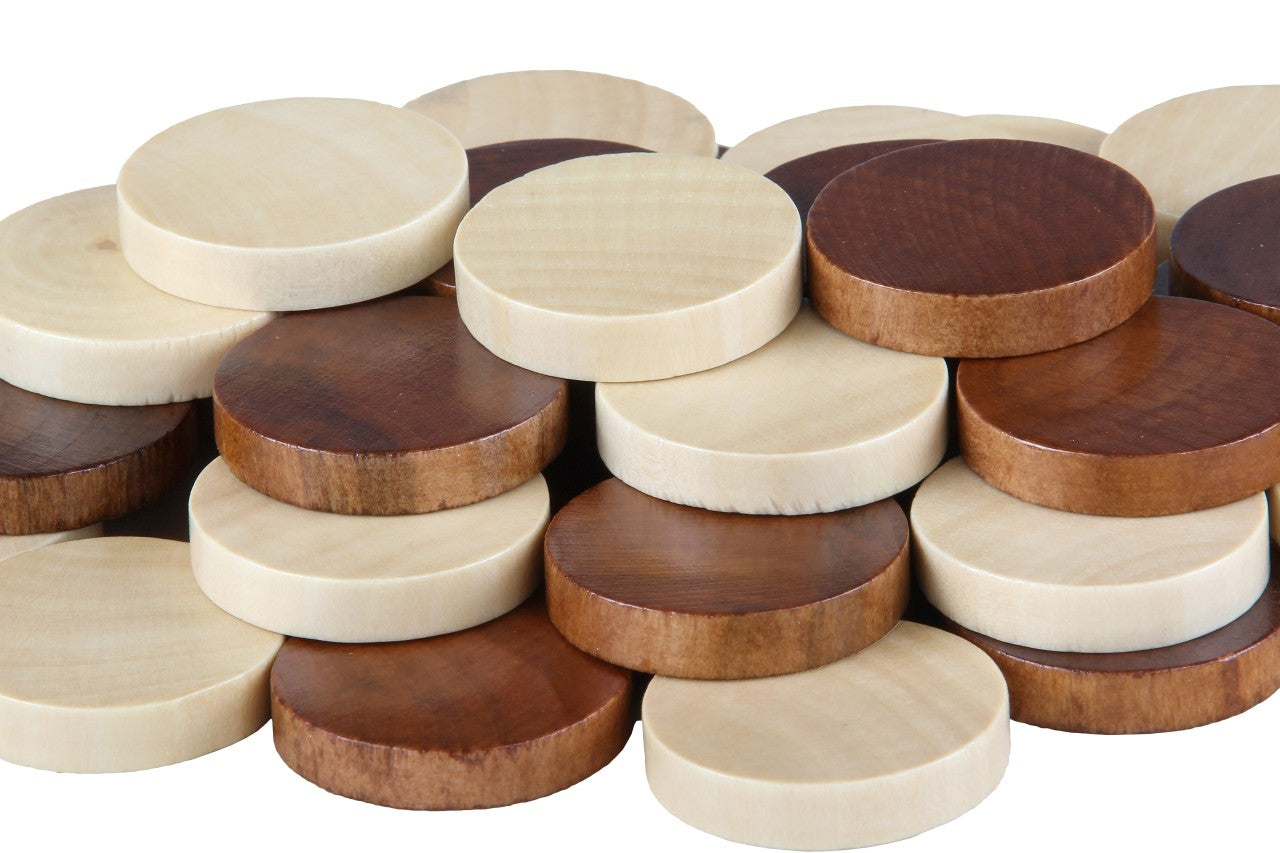 Pedine di legno (pietre) per 100 pedine da campo - ba32d1cbd4da9f3ca5eecef5390fb66b