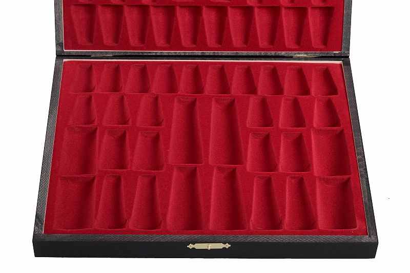 STAUNTON Lux n. 5 SET FRANCESE EBONIZZATO NERO - STAUNTON Lux n. 5 SET FRANCESE EBONIZZATO NERO