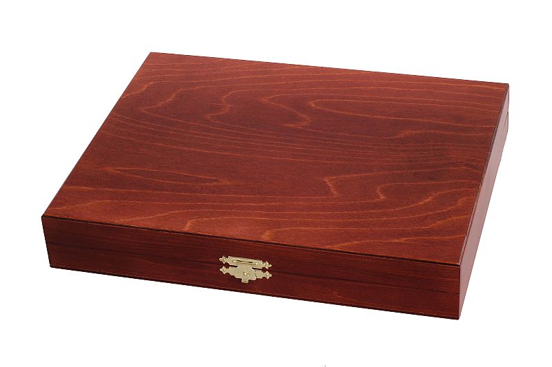 STAUNTON Lux n. 5 SET MARRONE FRANCESE ACACIA - STAUNTON Lux n. 5 SET MARRONE FRANCESE ACACIA
