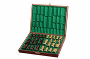 STAUNTON Lux n. 5 SET MARRONE FRANCESE ACACIA