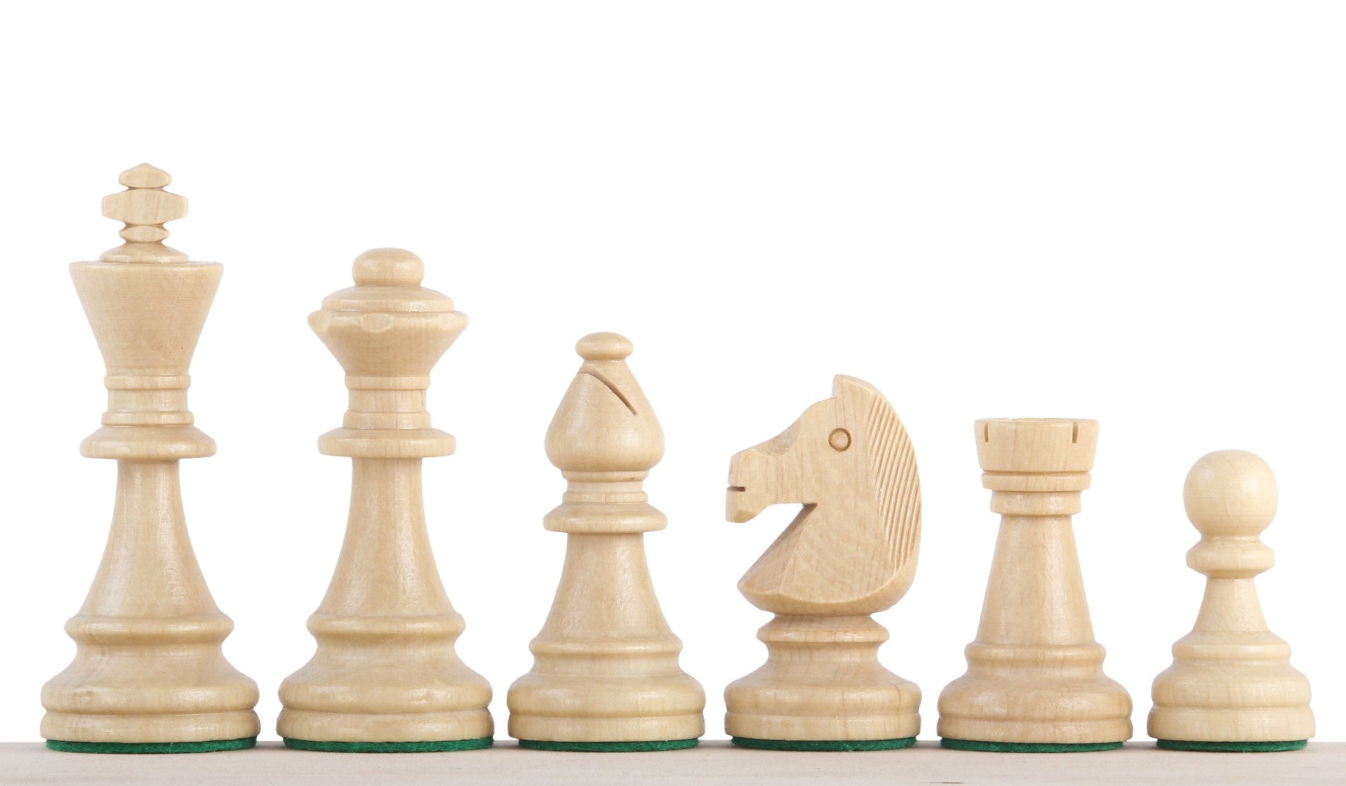 STAUNTON N. 6 in sacchetto di plastica, Legno intagliato - cf0904fee39c936dc21f1115eb227a1e