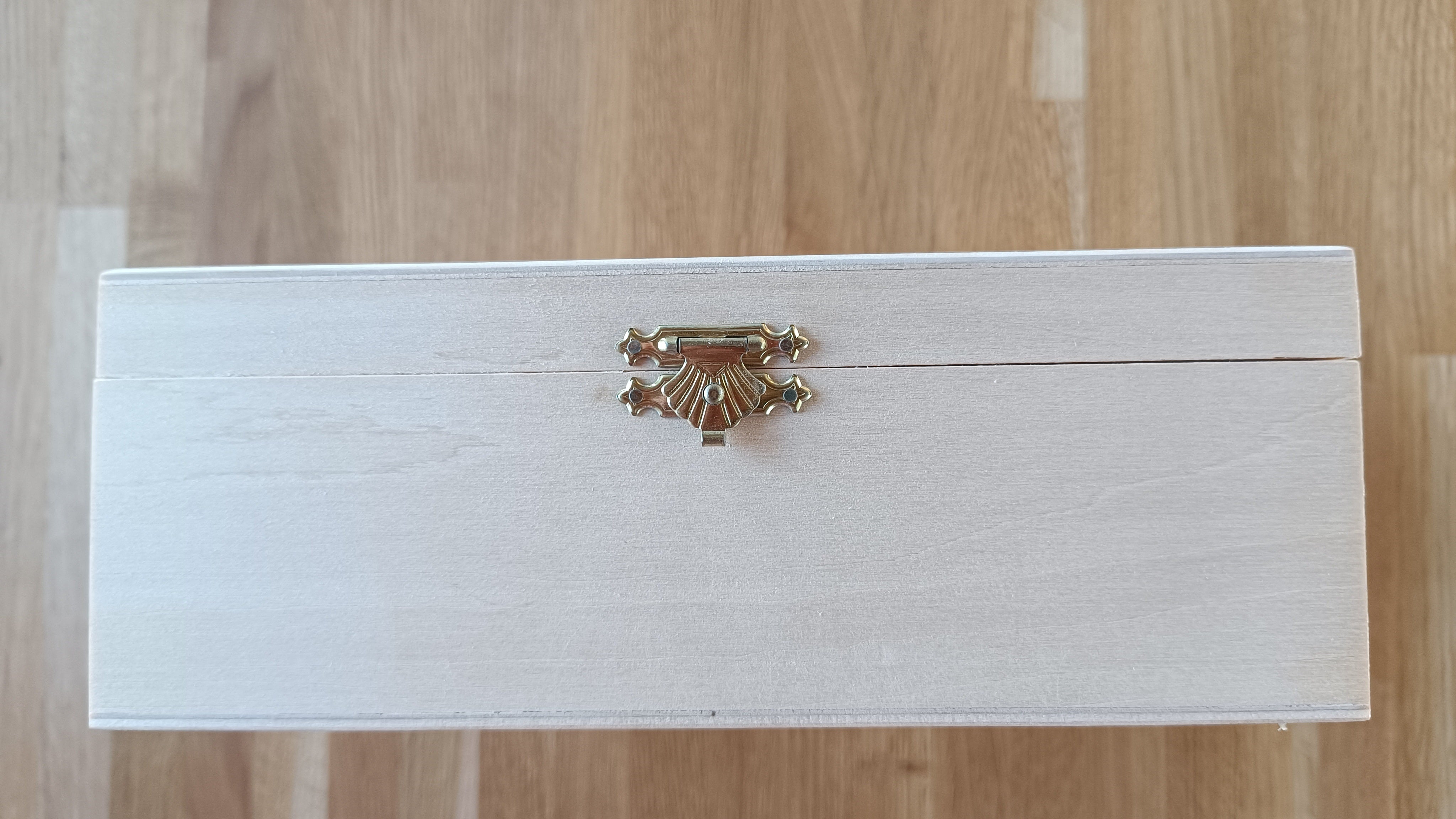 STAUNTON N. 6 SCATOLA IN LEGNO GREZZO - a8865c264d8432f3bc97301e0f535545