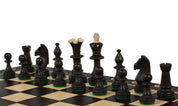Set di scacchi in legno "Atos" Black (48x48cm)