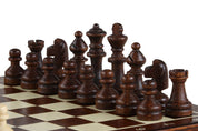 Scacchi scolastici in legno Mini - marrone