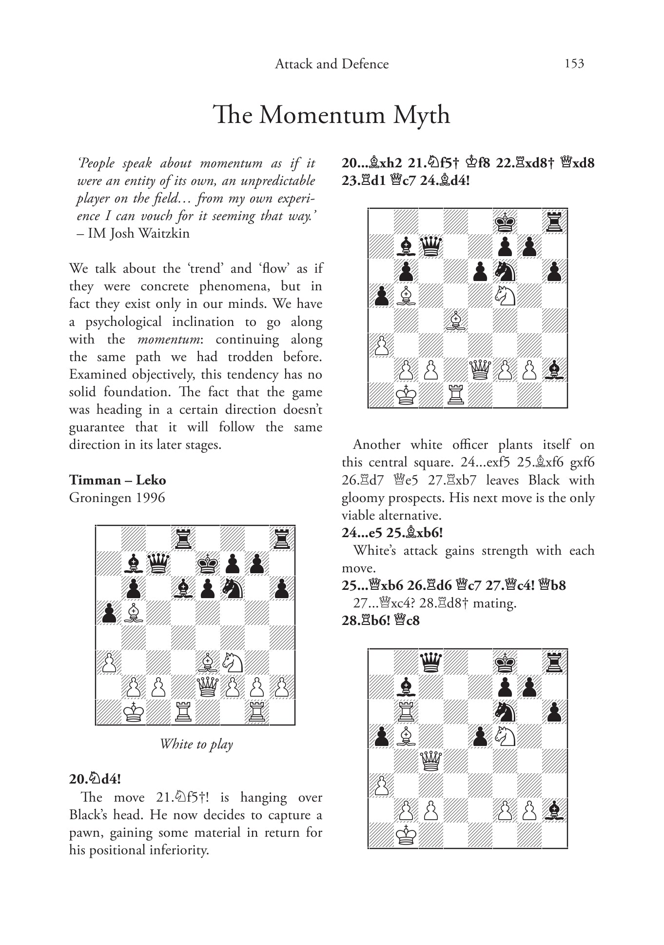 Chess Tips for the Improving Player by Amatzia Avni (softcover) - 37da19473e17790264ec76391e0f69c9