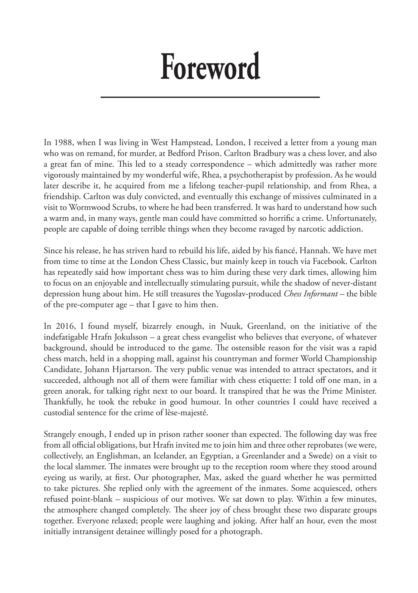 Chess Behind Bars by Carl Portman (hardcover) - ee2effaa0fc48374fc07415aca3b38fd