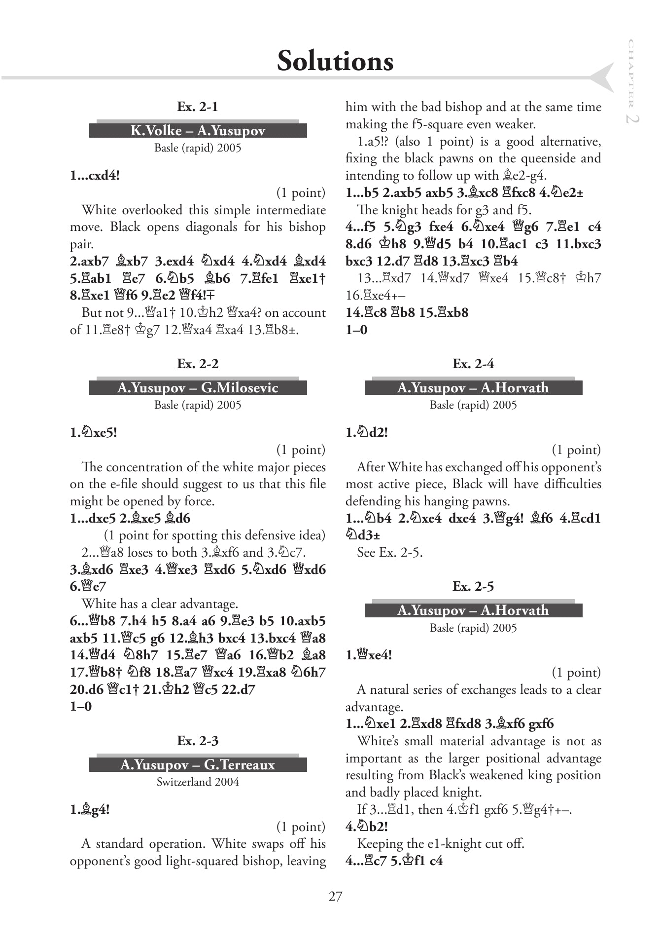 Chess Evolution 2 by Artur Yusupov (softcover) - 05c9b5eec097739f972bd083fc2b71e2