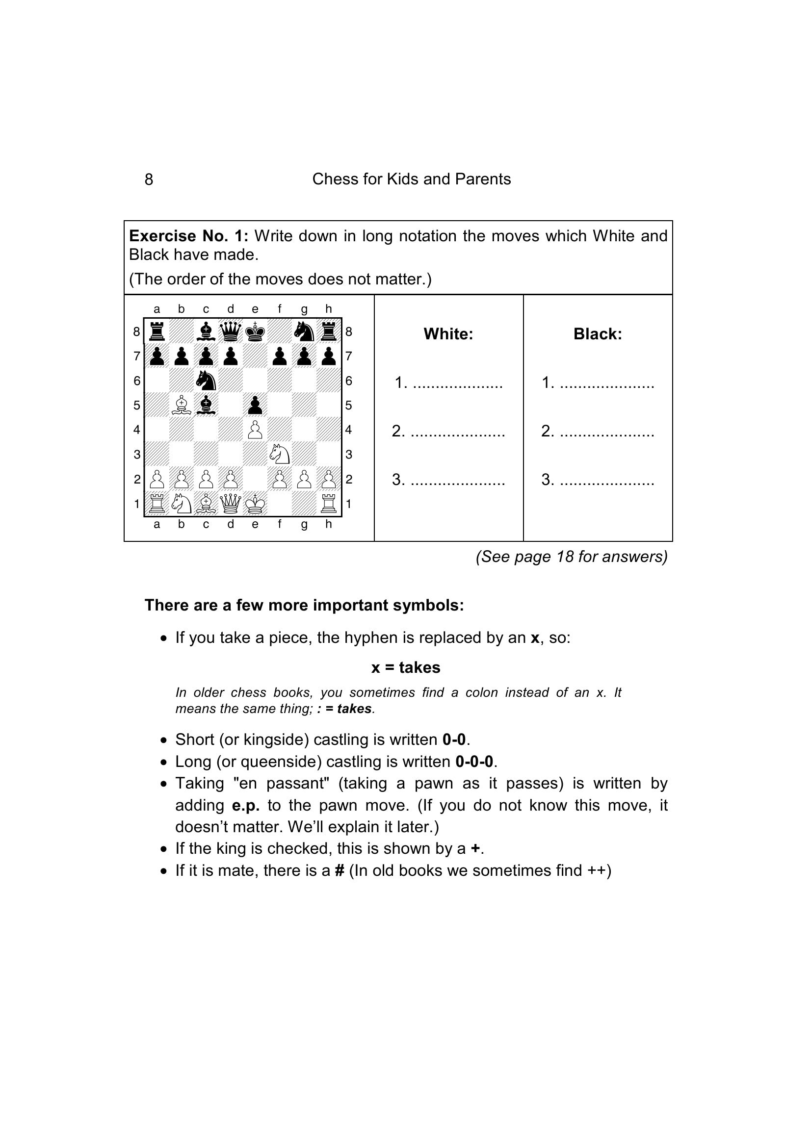 Chess for Kids and Parents by Heinz Brunthaler (softcover) - eeaae009d5555b7aed8b38122532f346