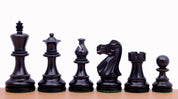 Set di scacchi - scacchiera in paduk/acero (Caselle 40x40 mm) + Scacchi American Classic (Re 7,6 cm)