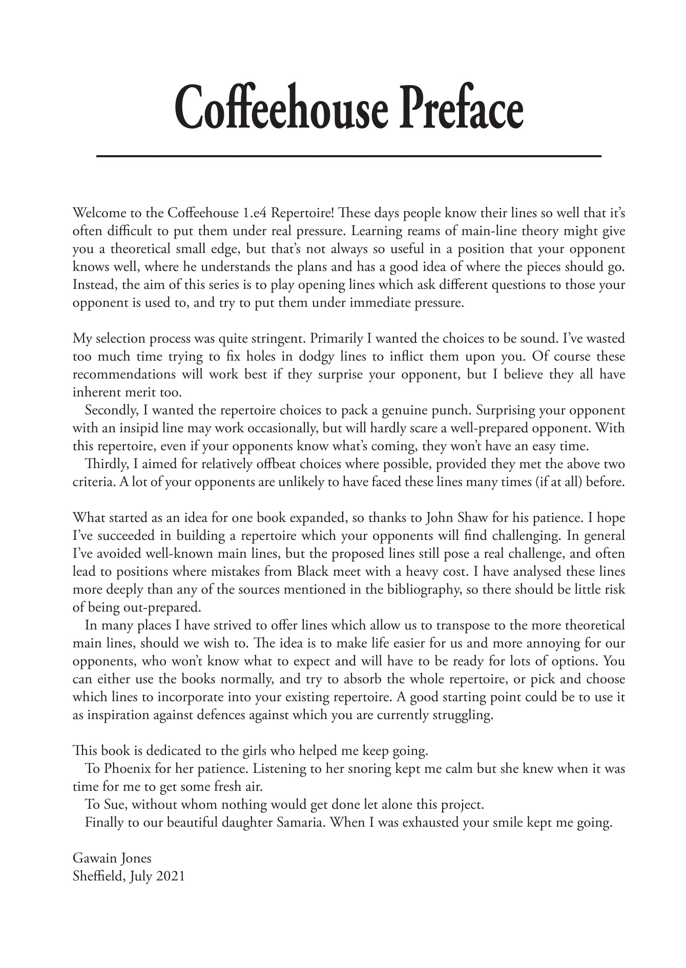 Coffeehouse Repertoire 1.e4 Volume 2 by Gawain Jones (hardcover) - d8278418a33178107dfe977fcbb252ef