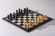 Scacchi Francesi Ebanizzati (Re 9,5cm)