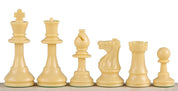 Scacchi in Plastica Club Staunton n. 6, crema/nero (Re 9,6 cm)