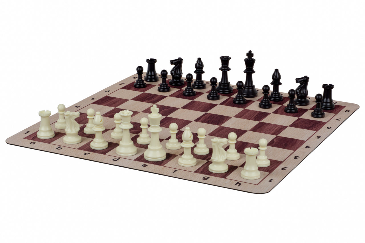 Scacchiera arrotolabile n. 6 (51 cm), base antiscivolo LIGHT - Scacchiera arrotolabile n. 6 (51 cm), base antiscivolo LIGHT