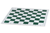 Scacchiera pieghevole in plastica 4+, bianca e verde