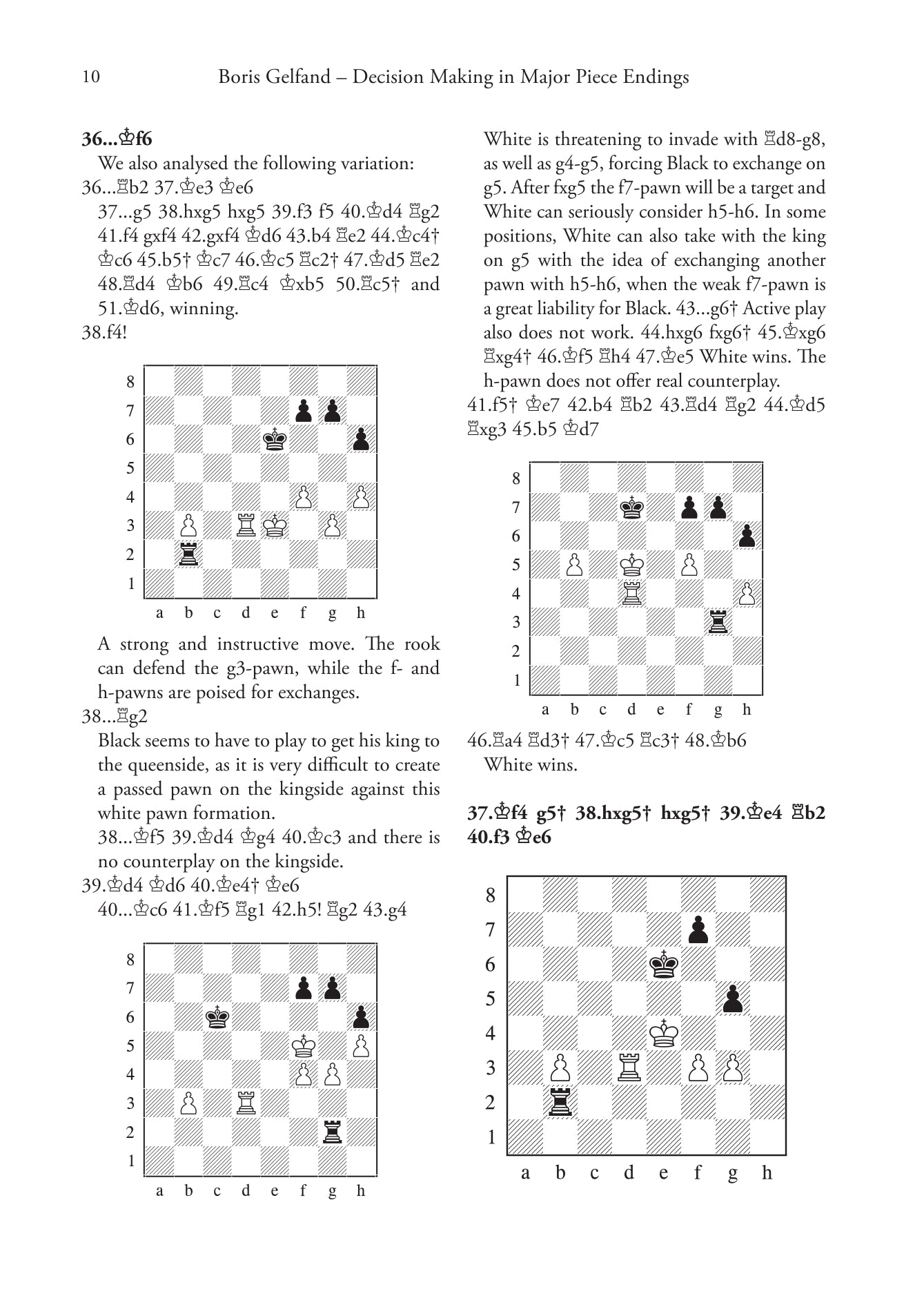 Decision Making in Major Piece Endings by Boris Gelfand (hardcover) - 5558a40184461f407e8645e28230c96c