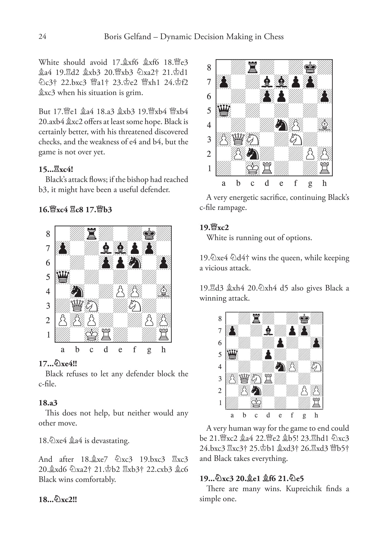 Dynamic Decision Making in Chess by Boris Gelfand (softcover) - Dynamic Decision Making in Chess by Boris Gelfand (softcover)