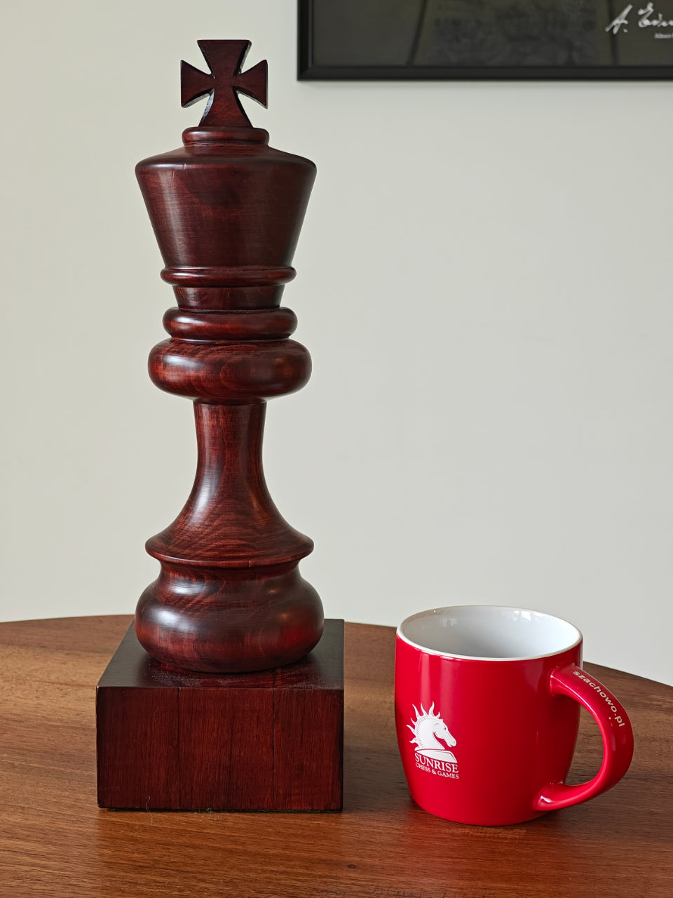 Coppa degli scacchi in legno - Re Nero - 30ae079419b969b3859d9b6388222f04