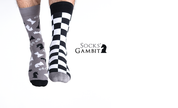 Calzini a scacchi Nanushki - misura 36-39