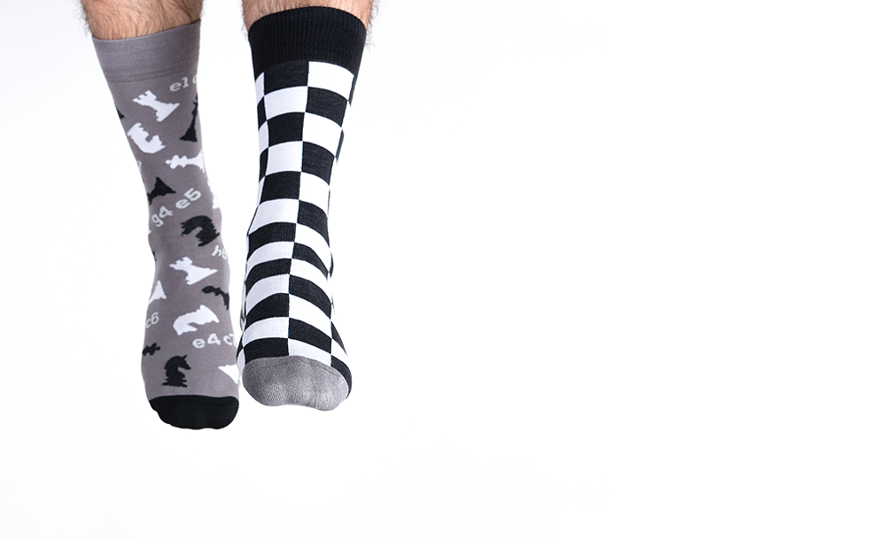 Calzini a scacchi Nanushki - misura 40-43 - 09f3ae92cb0c08e26d55cd9dd46b1921